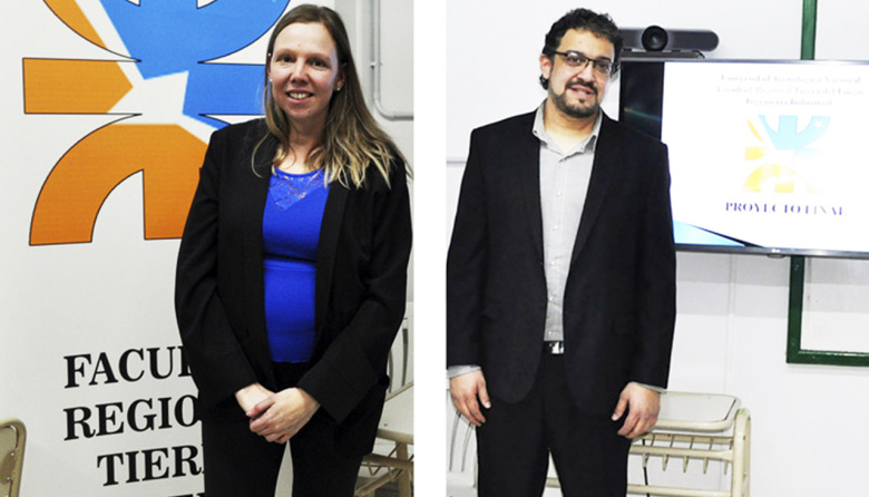 La UTN fueguina graduó a dos nuevos Ingenieros Industriales