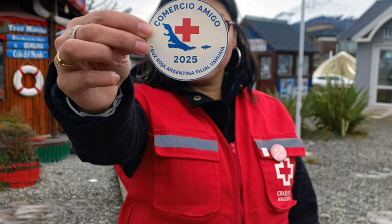 Cruz Roja Ushuaia lanza la campaña ‘Comercio Amigo’