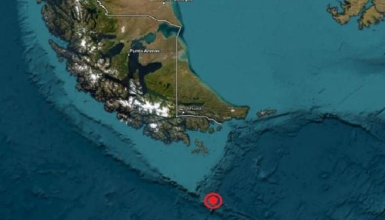 Nuevo sismo de intensidad moderada sacudió el mar austral