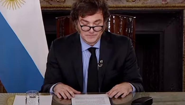 Habla al país: Milei prepara una cadena nacional para defender sus vetos