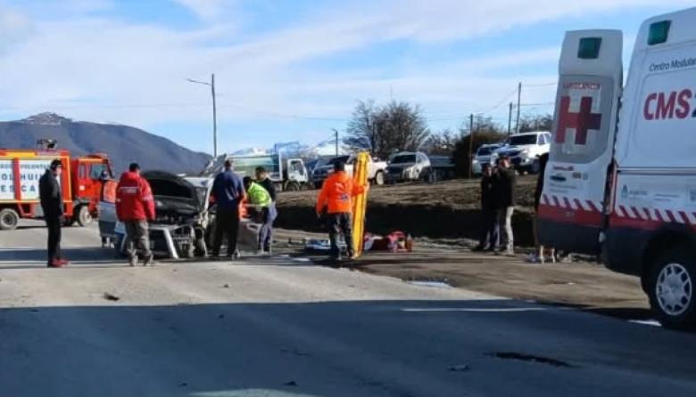 Dos personas resultaron heridas tras un choque en la Ruta 3