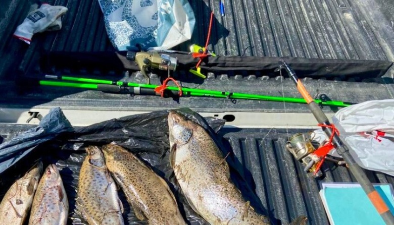 Detectaron pesca ilegal en el río Milna