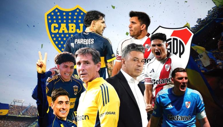 Boca y River se juegan todo en La Bombonera