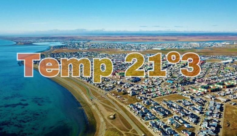 Río Grande disfrutó una jornada con más de 21 grados