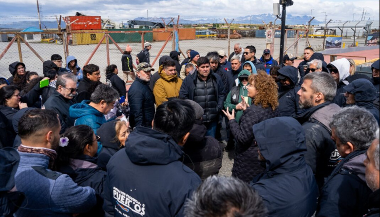 Bloqueó en el Puerto de Ushuaia: la vicegobernadora Urquiza intervino para destrabar el conflicto
