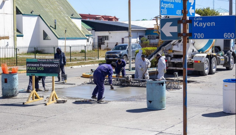 El Municipio avanza con obras viales en distintos barrios