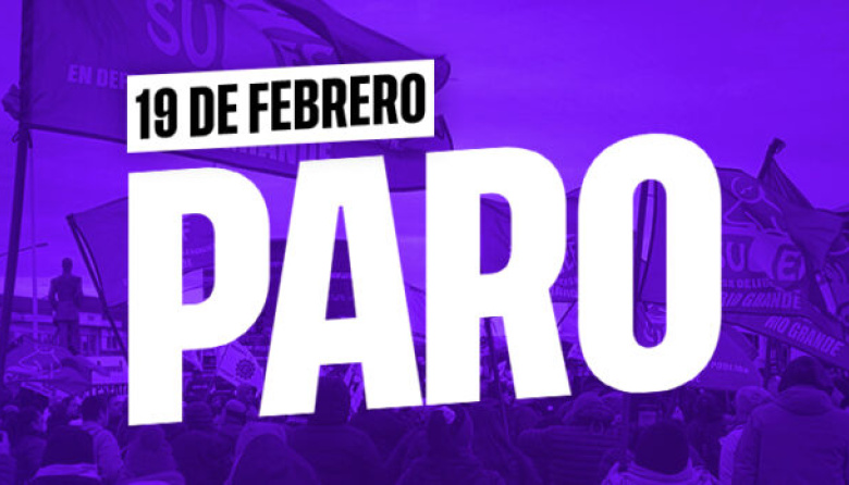 SUTEF comunicó que adhiere al paro nacional contra la reforma laboral