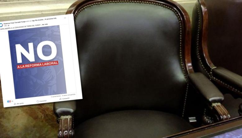 Forja rechaza la reforma en redes, pero Tita no estuvo en el recinto