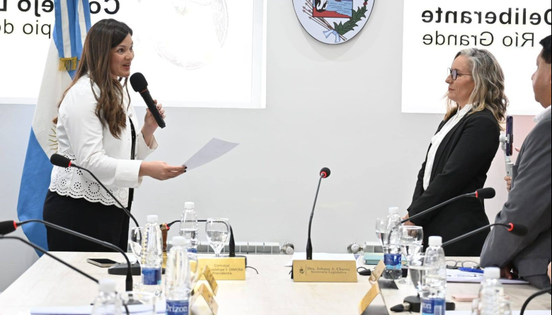 Asumió Verónica Martínez como nueva concejal de Río Grande