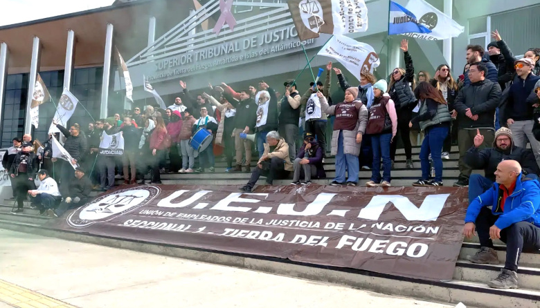 Judiciales de Tierra del Fuego paran este viernes