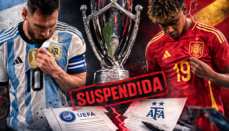 La guerra frenó el gran duelo del fútbol mundial: se suspendió la Finalissima entre Argentina y España