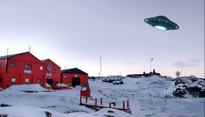 Polémica y misterio por informes sobre ovnis en la Base antártica San Martín