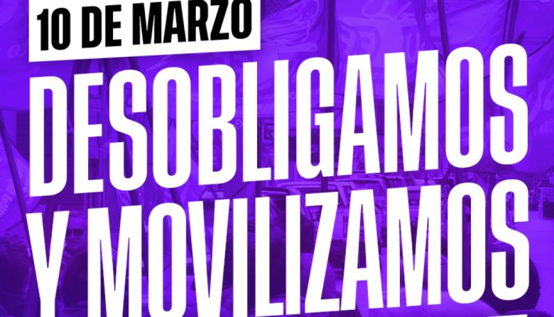 Docentes fueguinos convocan a desobligaciones y movilizaciones este martes