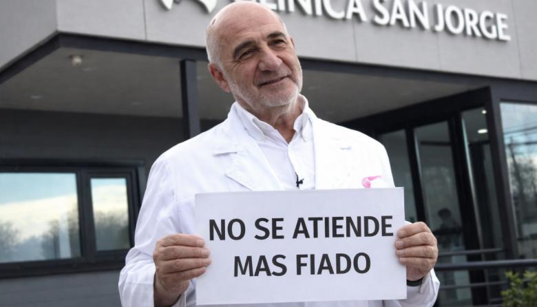 Crisis: la Clínica San Jorge corta la atención a afiliados de OSEF por falta de pagos