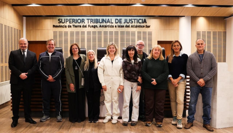 El STJ recibió a jueces nacionales en el marco de la Vigilia de Malvinas