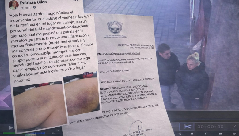 Mujer trabajadora de seguridad acusó a miembro del BIM de agredirla en el boliche QUIU