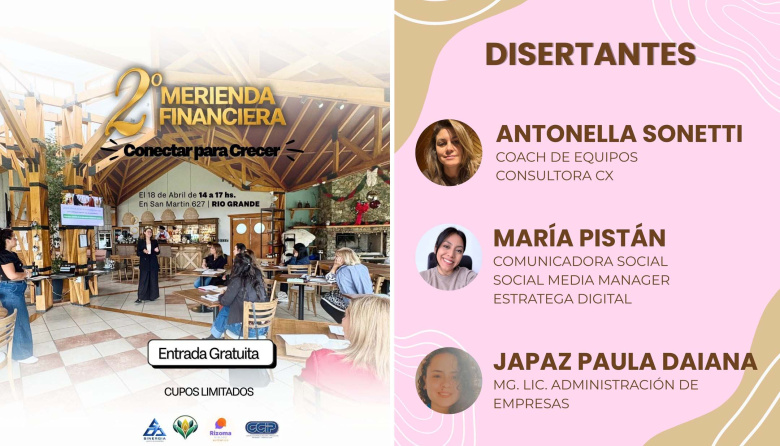  La “Merienda financiera” se realizará en Río Grande