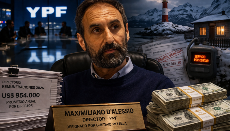 Sueldos millonarios en YPF y un nombre en foco: Maximiliano D’Alessio, el representante fueguino