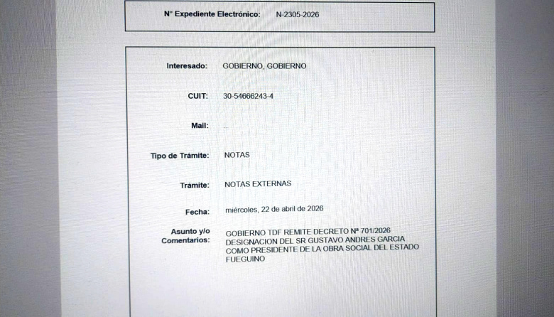 Gustavo García es el nuevo presidente de la OSEF