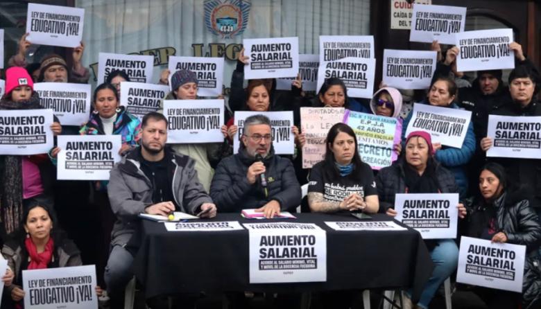 “Es ahora”: Catena busca sumar a otros gremios y ampliar la protesta en Tierra del Fuego
