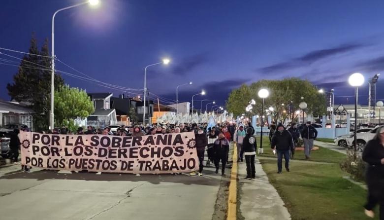 Movilización de la UOM en Río Grande: crece la tensión por la crisis industrial y la pérdida de empleos