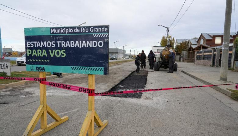 Continúan los trabajos de hormigonado en puntos clave de la ciudad