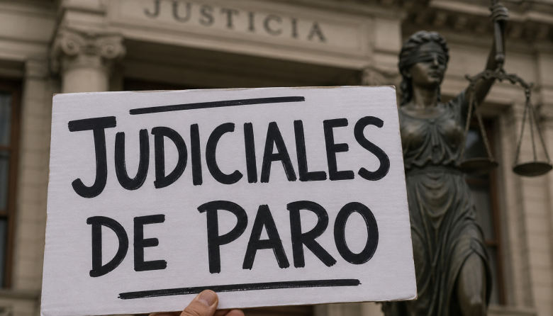 Judiciales profundizan las medidas de fuerza y anuncian una semana de protestas
