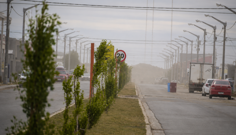 Vientos de hasta 90 km/h para esta noche en Río Grande