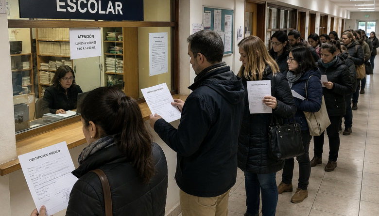 Aumentó el ausentismo docente antes del receso invernal