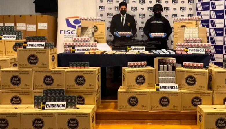 Cayó una banda que contrabandeaba cigarrillos desde Tierra del Fuego a Punta Arenas