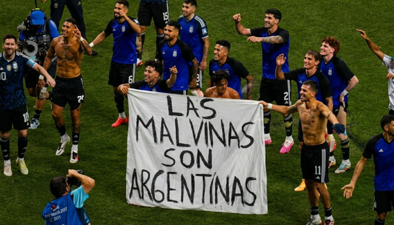 La bandera de Malvinas de la Selección llegará a Río Grande