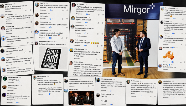 De la foto con Mirgor al repudio en masa: Rodríguez encendió la furia de las redes