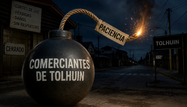 Los cortes de energía, agotan la paciencia de los comerciantes