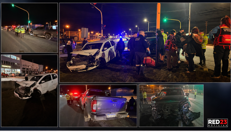 Accidente en Ruta 3: un joven sufrió lesiones y dos menores fueron asistidos