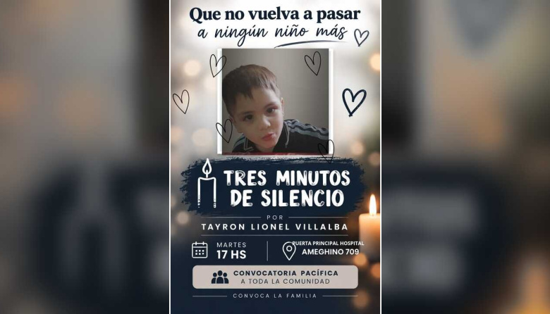 Caso Tayron: la familia marchará para exigir justicia y una atención pediátrica responsable
