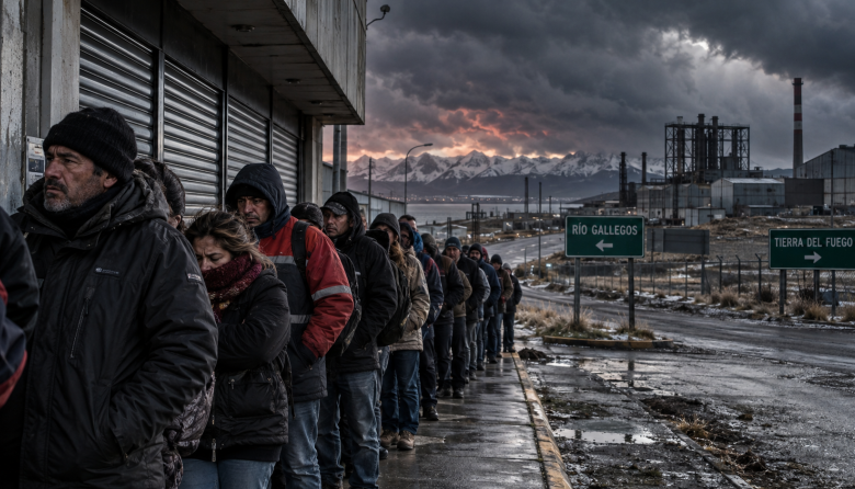 Río Gallegos lidera el desempleo y Tierra del Fuego la destrucción de puestos de trabajo