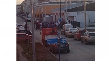 Cooperativistas reclamaron trabajo en el Ministerio de Obras Públicas