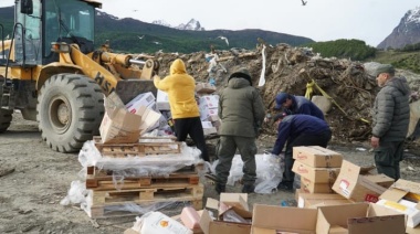 Quemaron toneladas de alimentos en Ushuaia