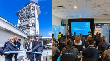 Se inauguró la modernizada torre de control del Aeropuerto de Río Grande