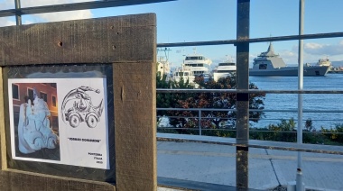 Muestra ‘Arte Bajo 0’ en el puerto de Ushuaia