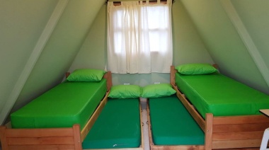Los refugios del camping en Tolhuin están reservados para los brigadistas