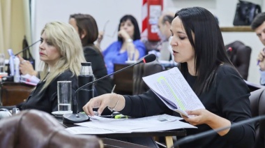 “Le entregaron un cheque en blanco al Ejecutivo”, sostuvo Victoria Vuoto