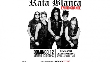 Rata Blanca se presentará en Río grande