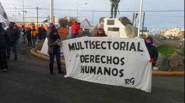 Hubo manifestación en Río Grande por la situación en Jujuy