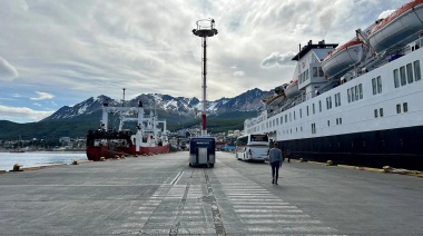 Ya hay reservadas 590 recaladas en el Puerto de Ushuaia