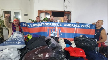 Peña "Libertadores de América 2014" entregará ropa de abrigo
