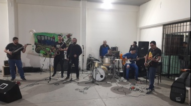 Se realizó la primera peña con artistas dentro de la Unidad de Detención