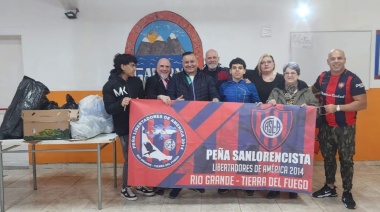 Peña de San Lorenzo realizó nueva donación