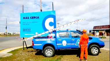 Alerta naranja por fuertes vientos para este miércoles en Río Grande