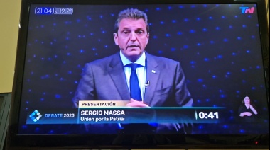“Con argumentos sólidos y contundencia, Sergio Massa fue el claro ganador del debate”